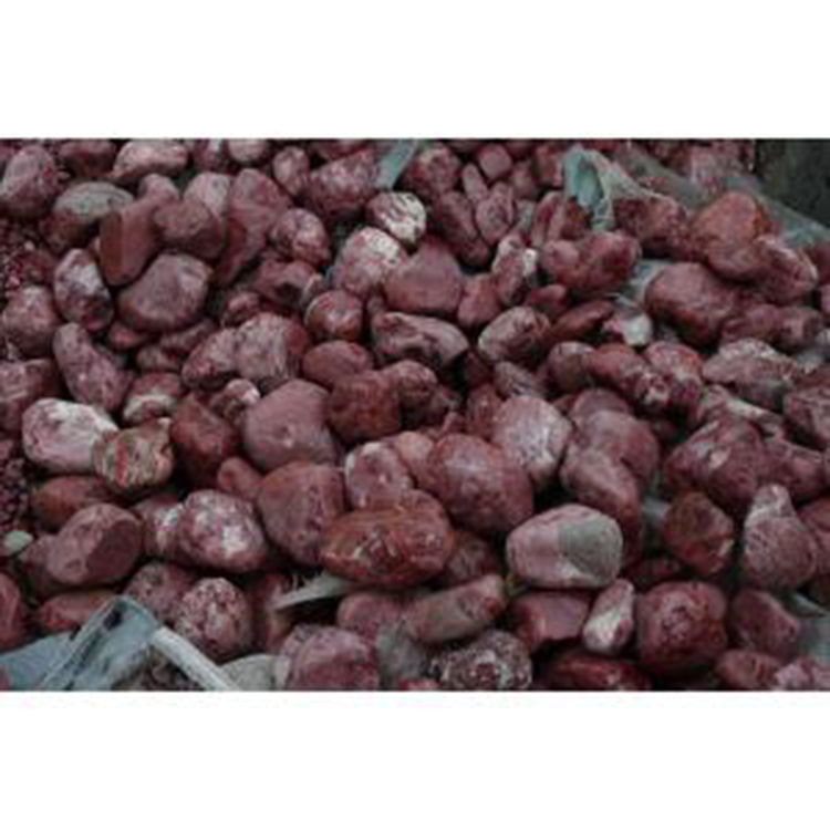 鸡血红石子产地 8cm鸡血红石 鸡血红石子厂 米乐达 价格便宜图片