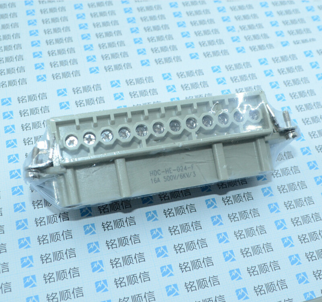 24芯母芯 HDC-HE-024F 重载连接器 深圳现货供应图片