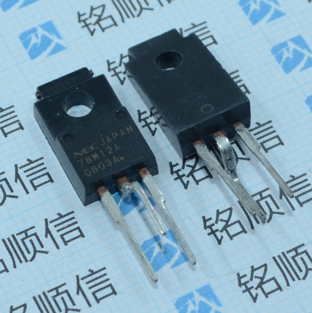 UPC78M12AHF  78M12A TO-220F稳压器 实物拍摄深圳现货 晶体管 电子元器件配单