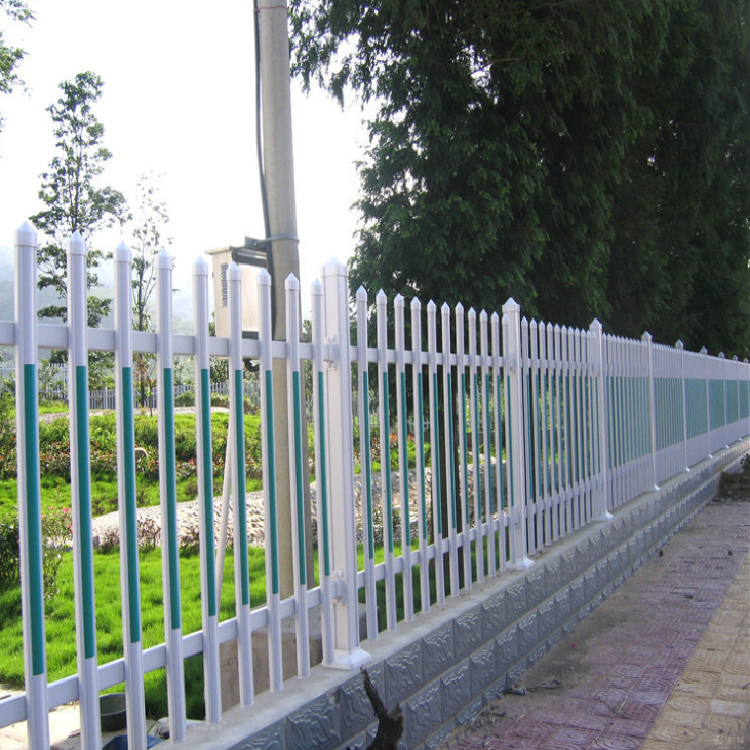 孝中 锌钢护栏喷塑线 锌钢护栏小区围栏pvc 锌钢护栏装饰花花样