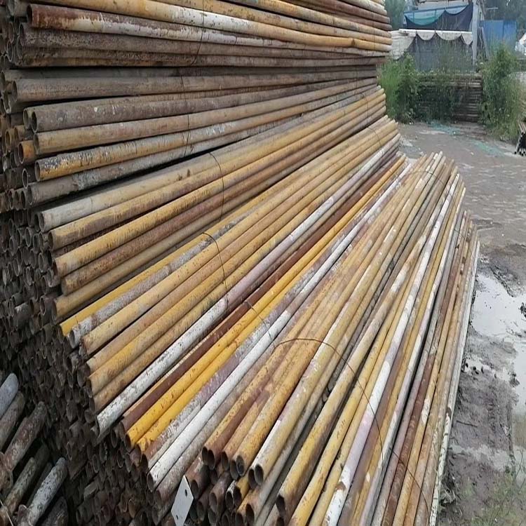 高价回收安徽境内48#钢管购销二手建筑工地钢管众望二手建材48#钢管