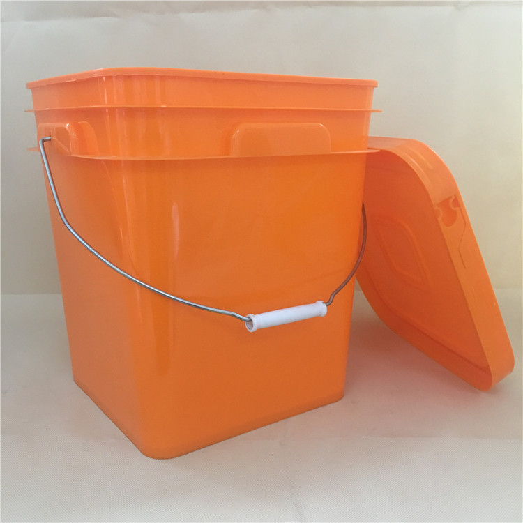 厂家专业生产16升塑料桶方桶食品桶 涂料桶塑料水桶质优价廉示例图7