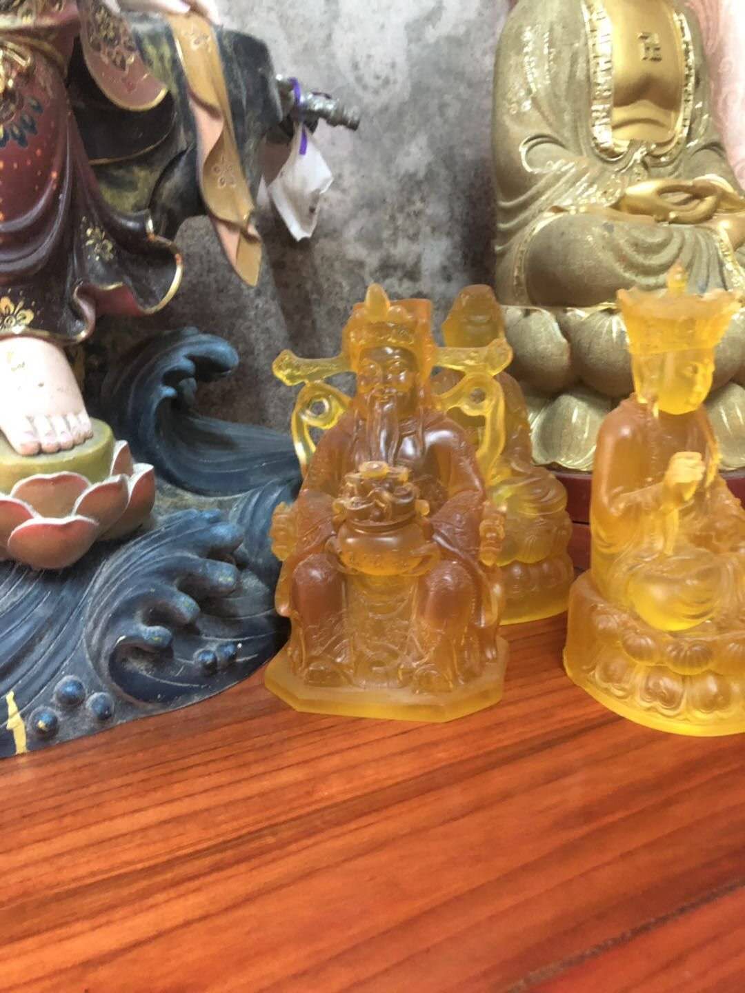 小佛像 温州慈宏供应精品八大本名佛像 万佛寺佛龛佛像 仿琉璃阿弥陀佛