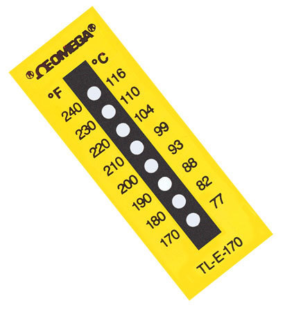 TL-E系列测温纸 美国omega 八格示温片 温度标签 测温标签