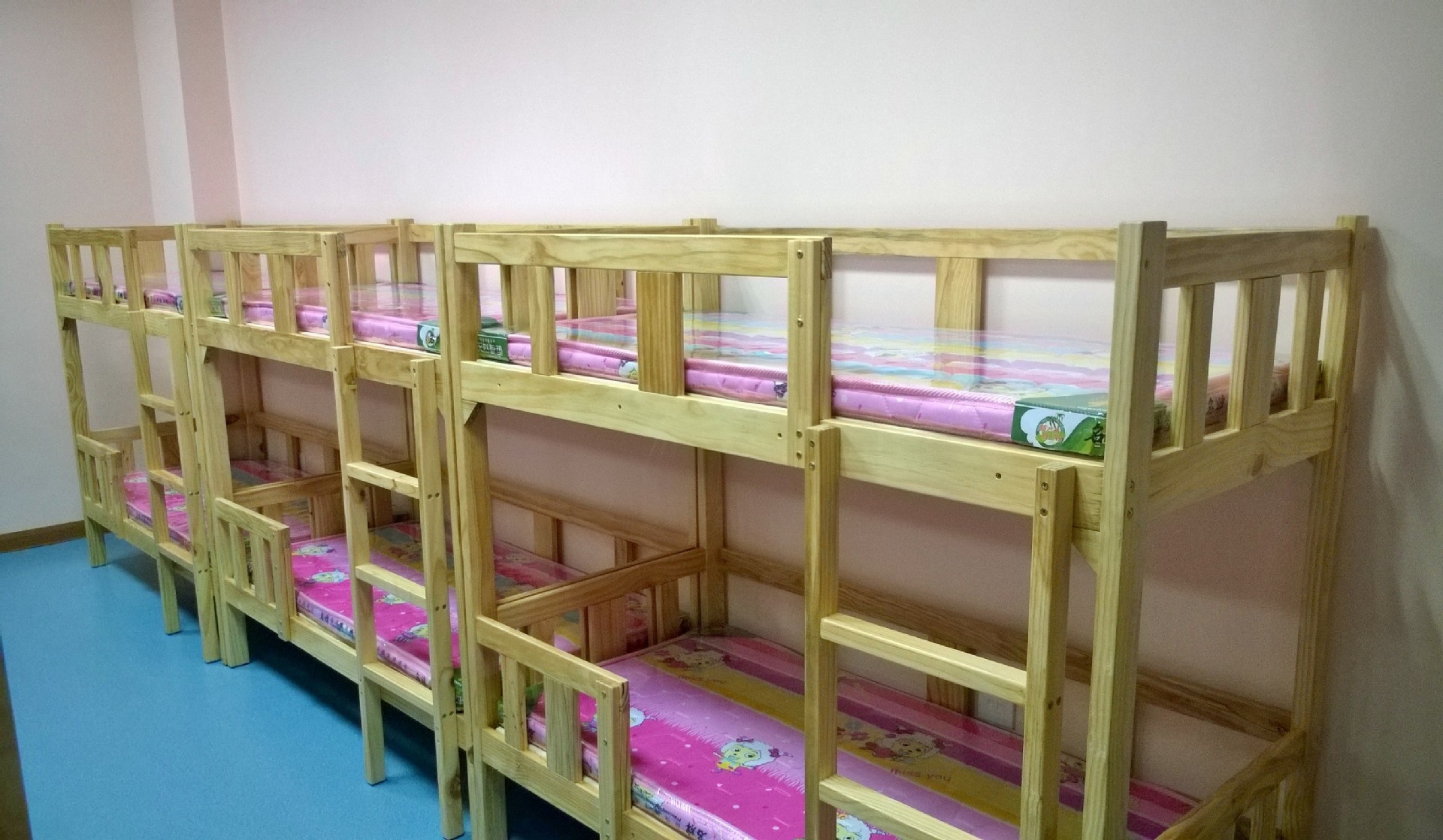 【小宝乐家】幼儿园高低床 实木 双层床 可批量定制示例图3