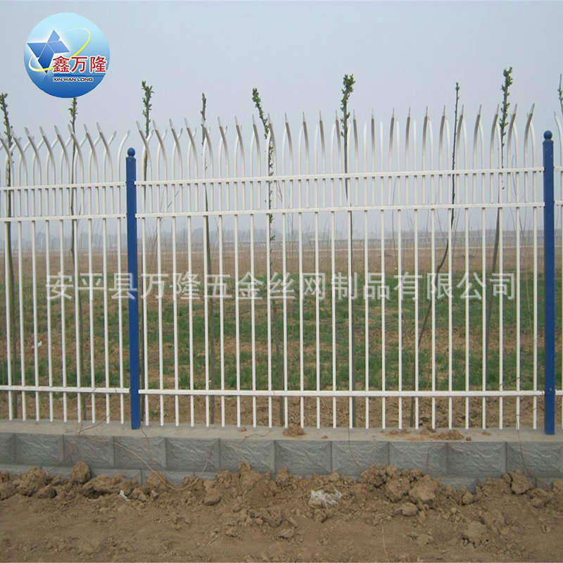 双向防攀爬锌钢护栏 小区锌钢护栏 高档小区防盗护栏示例图10