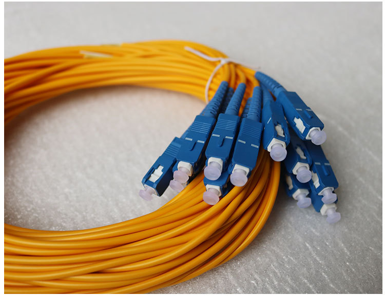 现货SC-SC/FC-FC单模单芯光纤跳线 电信级3M分纤线 尾纤延长线示例图18