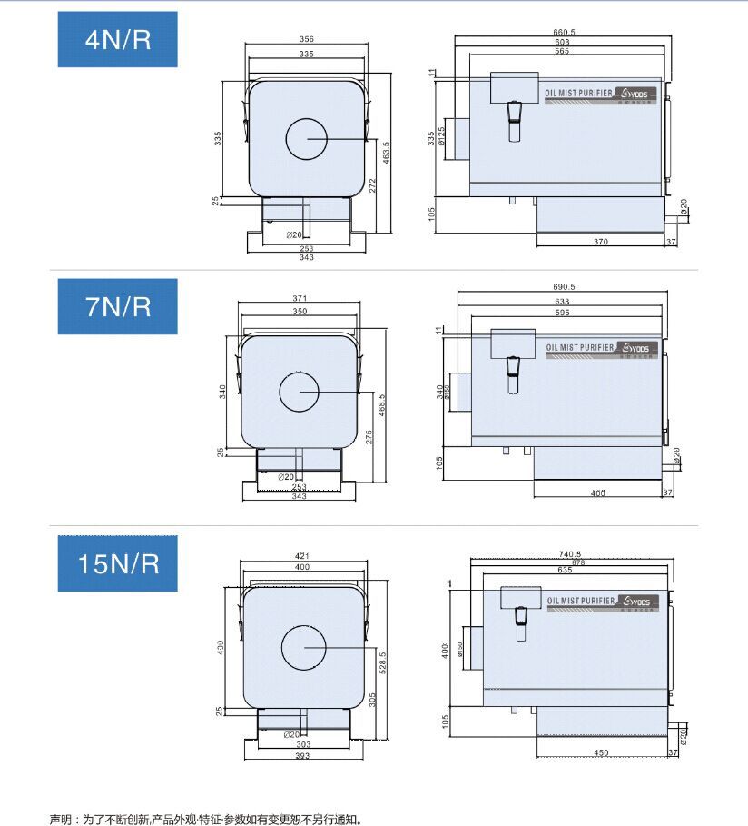 CNC工业油烟处理器丨机床油雾净化器丨油雾收集器，油烟分离器示例图5