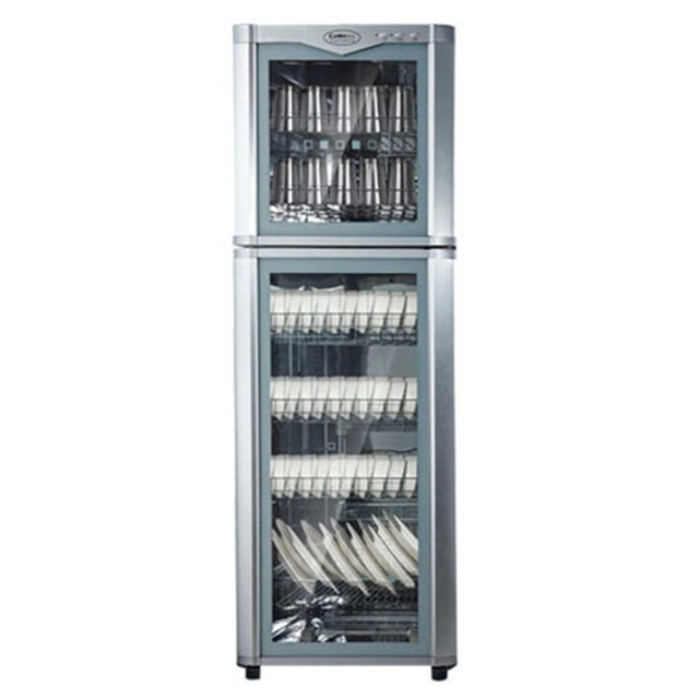 康宝RTP350D-5消毒柜 商用高中温餐具碗柜 双玻璃门食具保洁柜