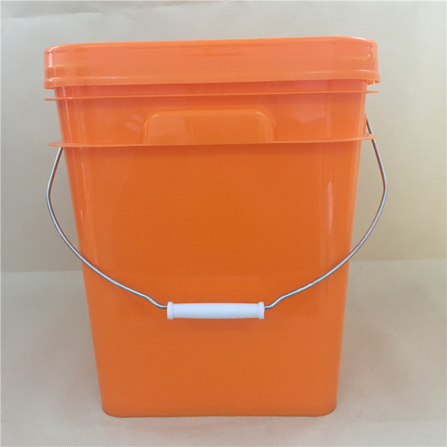 沧州红星厂家专业生产16升塑料桶，方桶 食品桶 涂料桶质优价廉图片