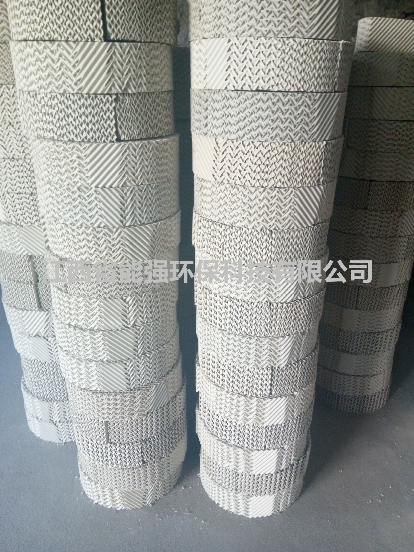 厂家出售陶瓷填料 陶瓷波纹填料 化工填料 吸收塔填料 价格优惠示例图6