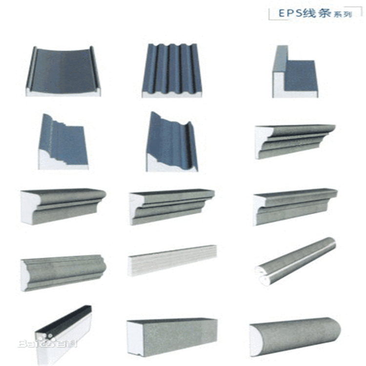 eps线条构件 eps线条施工方案 腾聚 eps保温装饰线条 生产厂家