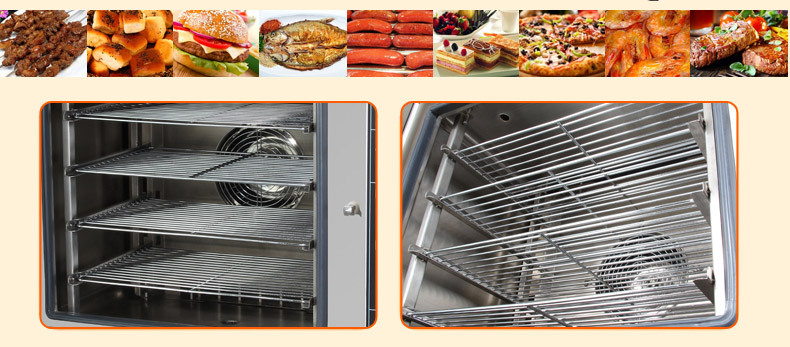 英迪尔大功率热风循环电烤箱商用大型食品烘焙设备四层万能蒸烤箱示例图17