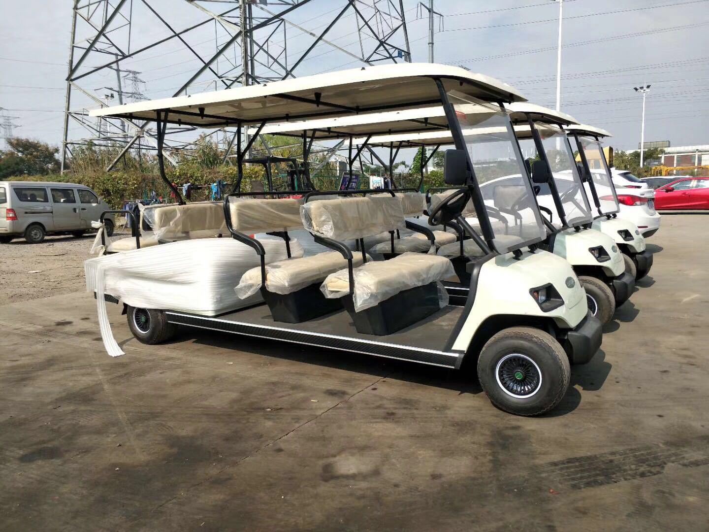 高尔夫球车，八座高尔夫，酒店接待客人车，布草车示例图4