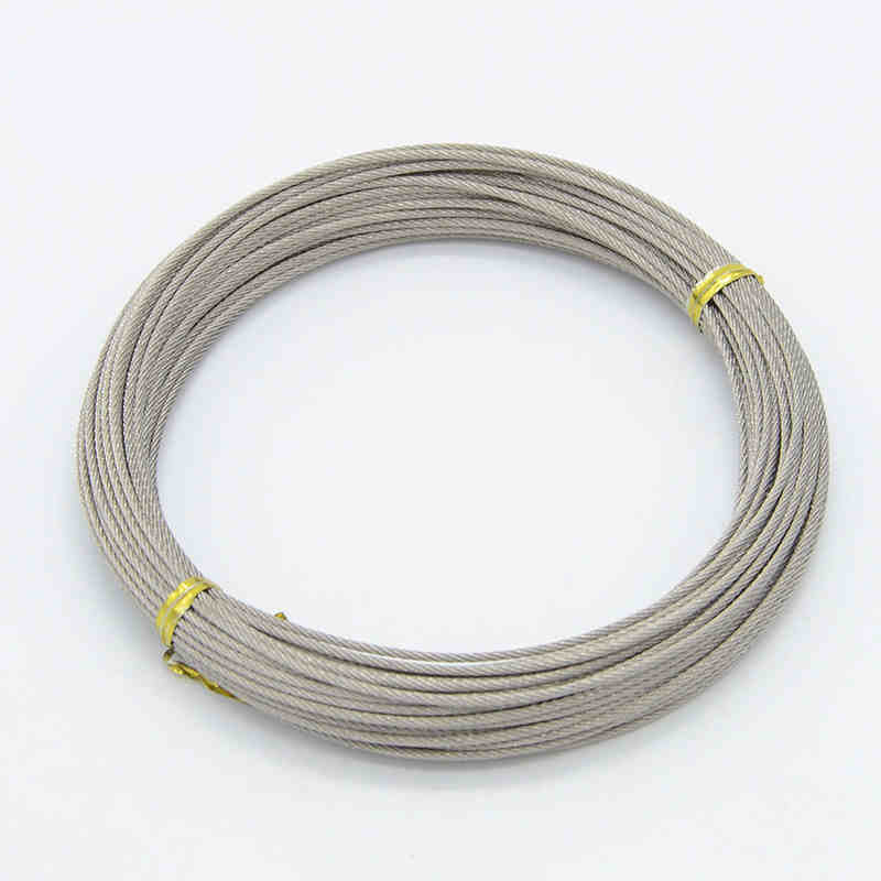 江门316L不锈钢钢丝绳厂家 直销多股310钢丝绳加工件价格