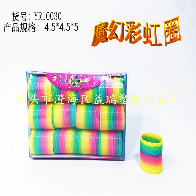 经典玩具千变万化台湾色彩虹圈益智玩具地摊货源批发广告礼品示例图38
