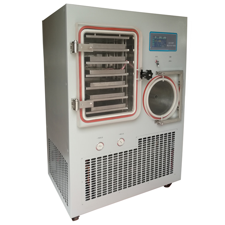 0.4平方生物制品真空冷凍干燥機LGJ-30F 中型硅油加熱冷凍干燥機 信陵儀器示例圖3