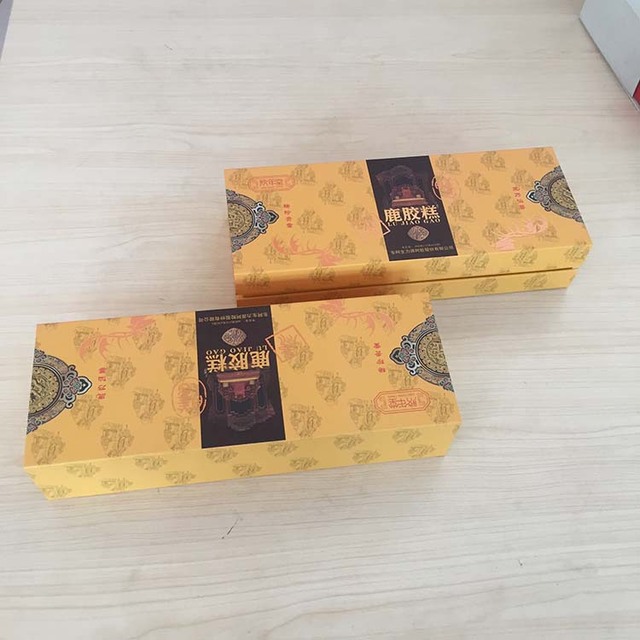 鹿胶糕木盒食品纸盒包装厂家供应定制