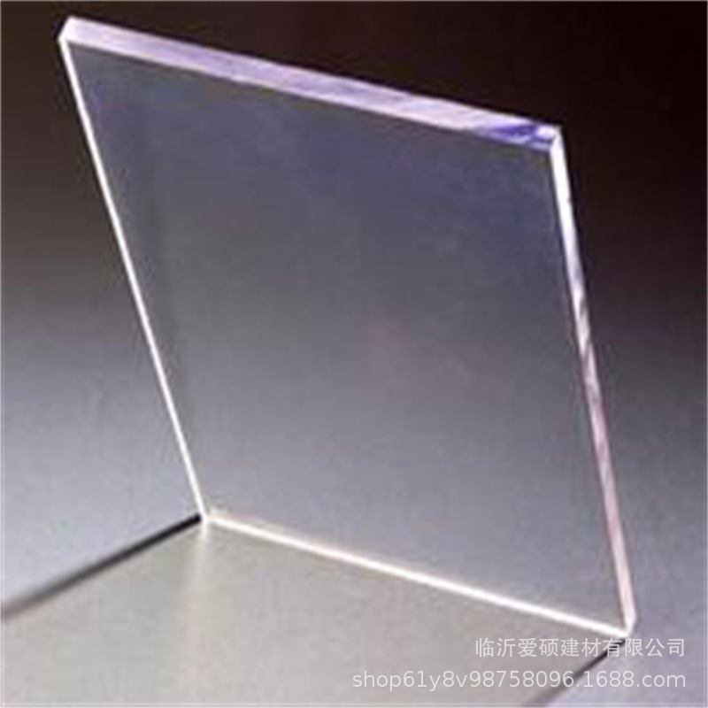青岛PC耐力板价格 聚碳酸酯透明板批发商 车棚雨棚实心采光板规格示例图11
