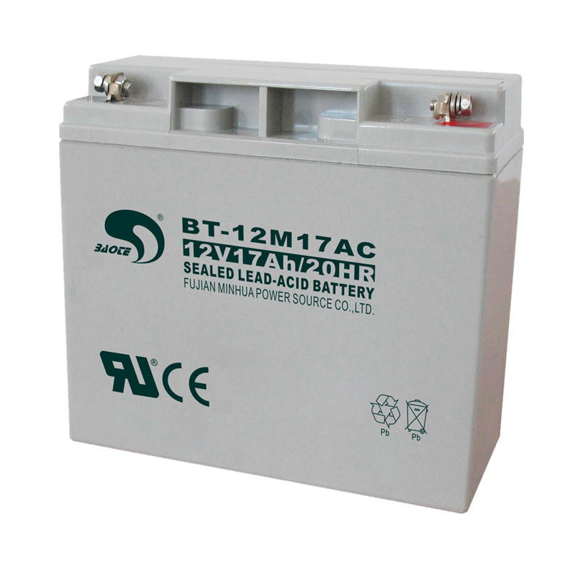 免维护赛特蓄电池BT-12M17AC ups铅酸蓄电池12V17Ah特价直销示例图2