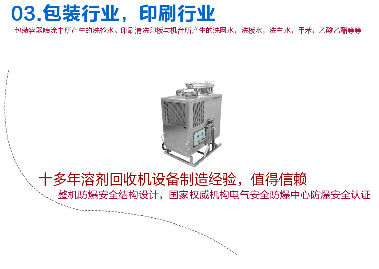 厂家供应不锈钢防爆稀料溶剂回收机蒸馏固液分离示例图8