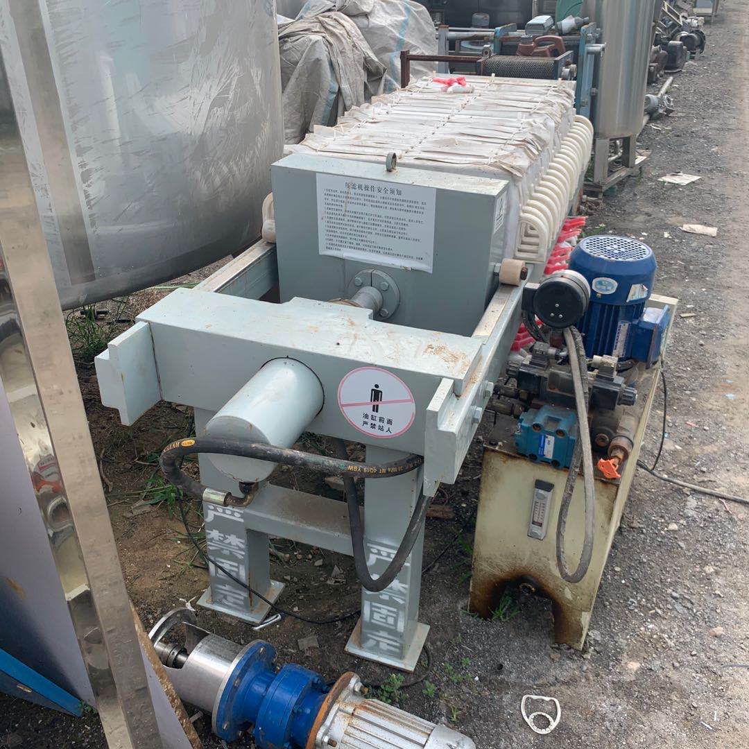 本地闲置二手出售 景津压滤机 上海大张压滤机 污水处理 沙场水处理 型号齐全