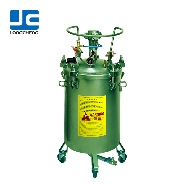 龙呈涂料碳钢压力桶LC-40MD气动自动搅拌输送压力桶 油漆输送喷涂图片