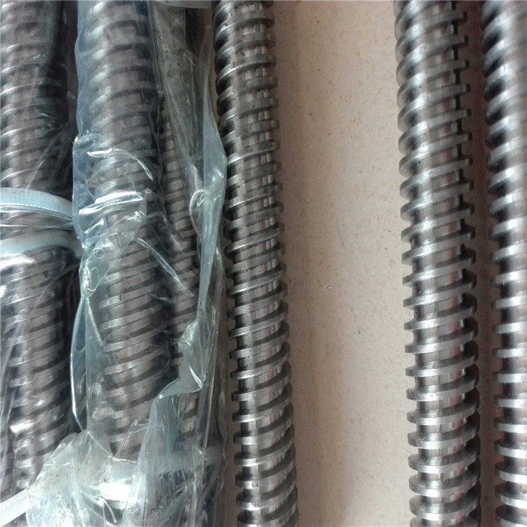 厂家直销梯形丝杆 TR38*6配铜螺母  铁螺母 锁紧螺母  t型丝杠杆示例图21