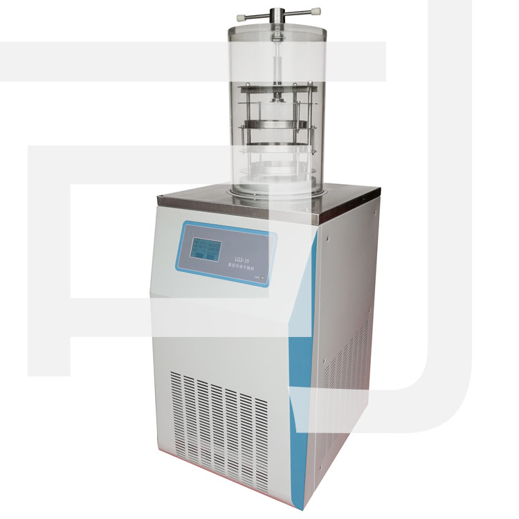 科研冻干机 LGJ-12压盖型科研冻干机 实验室小试冷冻干燥机示例图2