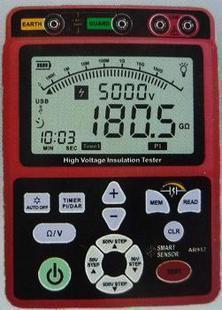 香港希玛AR3127高压数字绝缘电阻测试仪 5000v绝缘数字兆欧表
