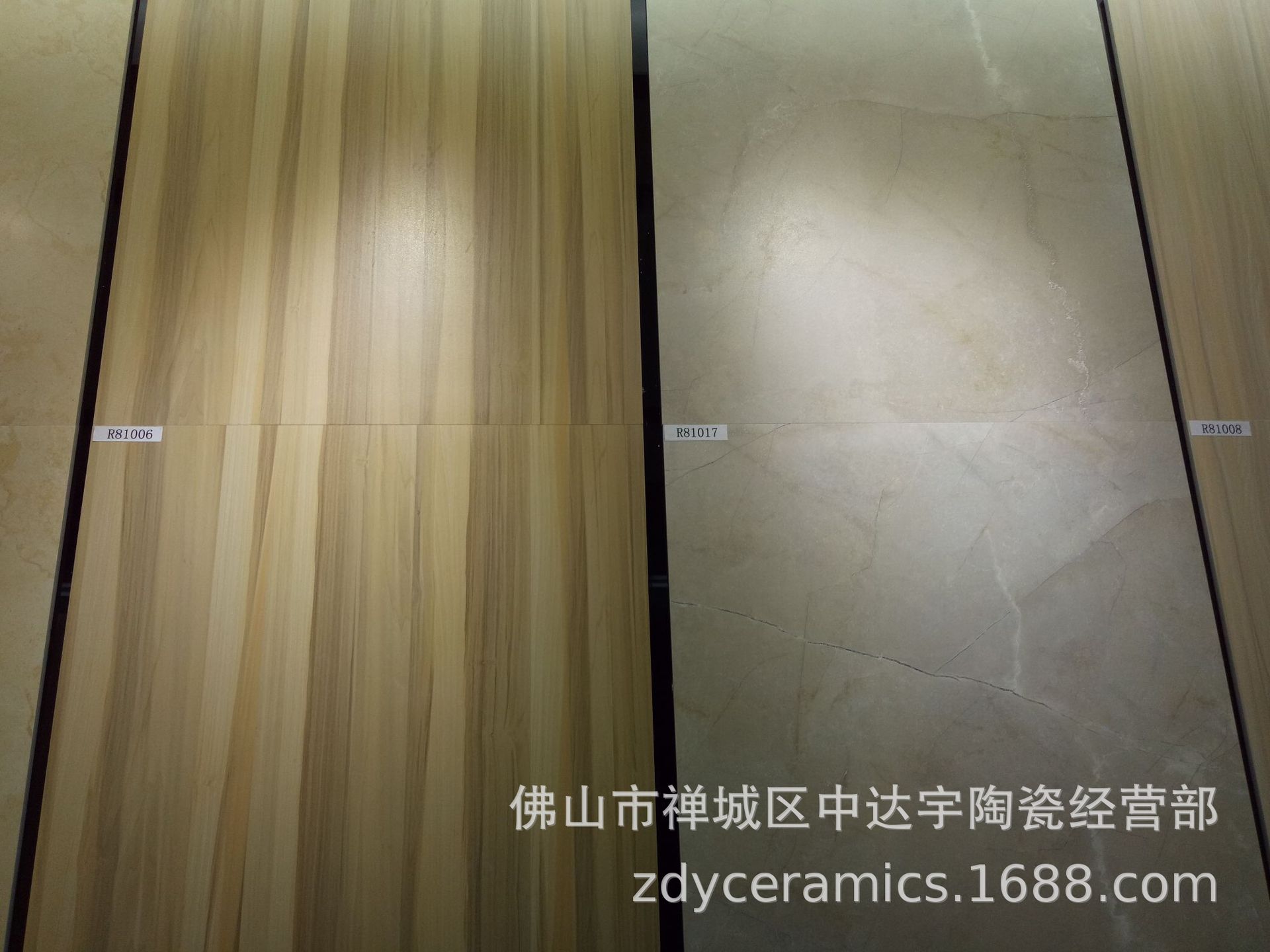 FSMJ800x800mm负离子木纹柔光仿古大理石酒店客厅卫生间地板瓷砖示例图13