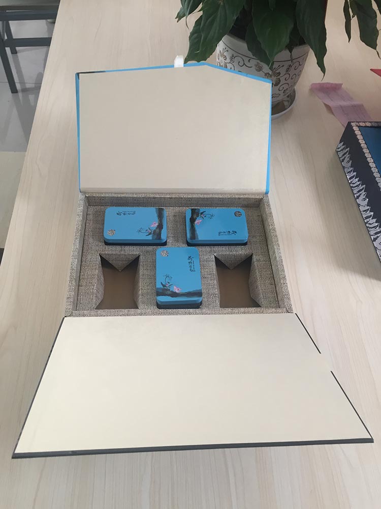 精品茶叶精装盒茶叶礼品盒设计定做各种茶叶包装盒示例图3