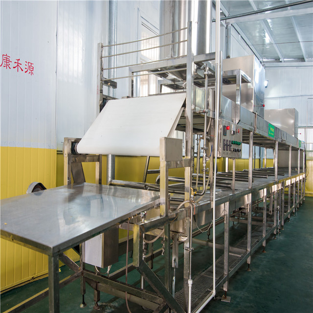 腐竹机全自动商用 大型时产2000斤腐竹油皮生产线 中科厂家可定制