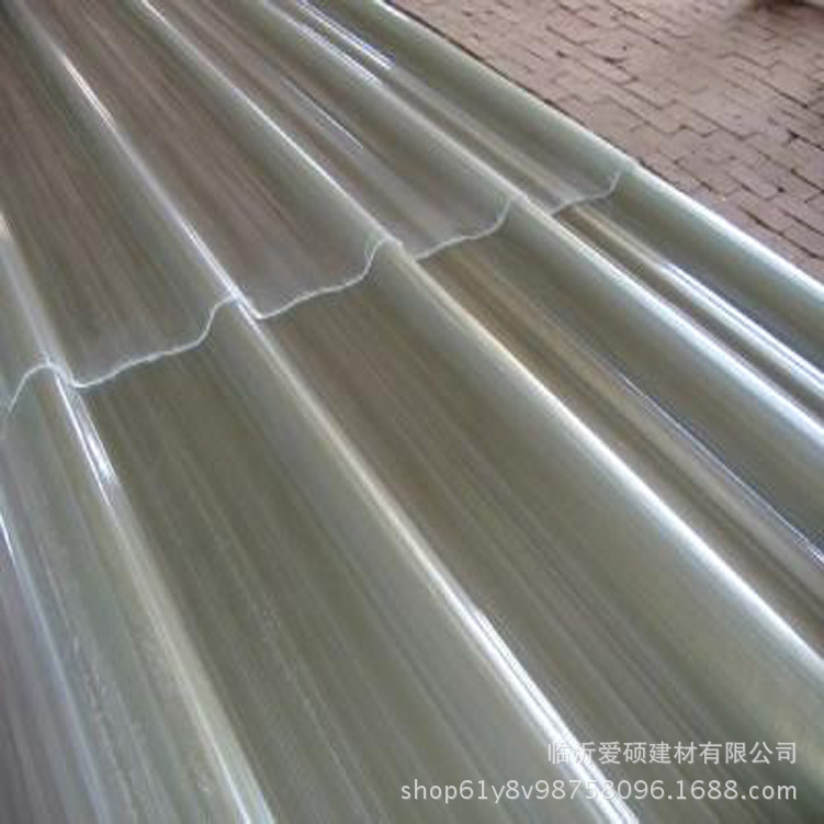 淄博FRP采光板 钢结构屋顶透明瓦 玻璃钢瓦 防腐采光瓦一米多少钱示例图7