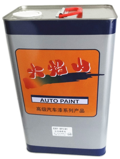 油漆辅料标准稀释剂 火焰山标准高级汽车漆 油漆辅料HY101稀释剂示例图2