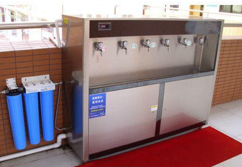 可供多人使用饮水机 工厂直销不锈钢柜式饮水机 节能节能设备示例图3