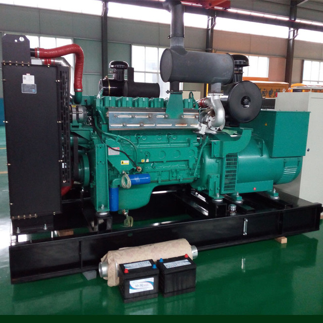 潍坊系列300kw发电机 斯太尔300千瓦柴油发电机组 380V全铜发电机