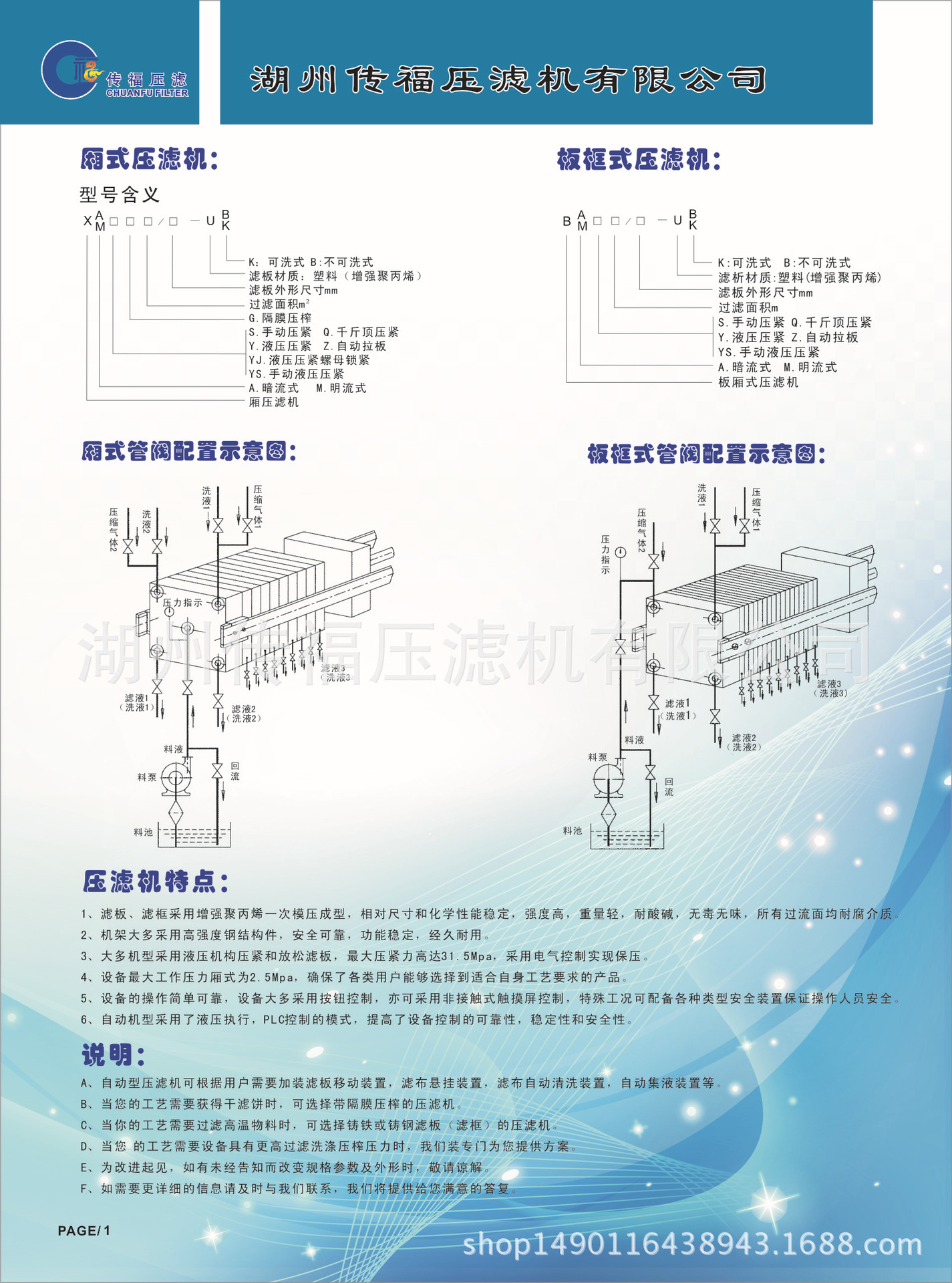 专业生产滤酒食品级板框压滤机 小型隔膜压滤机 就选杭州传福厂家示例图1