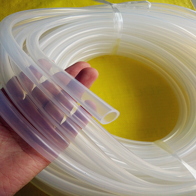 专业生产透明硅胶管 食品级硅胶软管环保耐高温绝缘套管批发定制示例图5