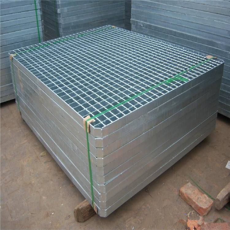 高品质水沟盖板 镀锌排水盖板尺寸 合肥市厨房格栅钢格板示例图1
