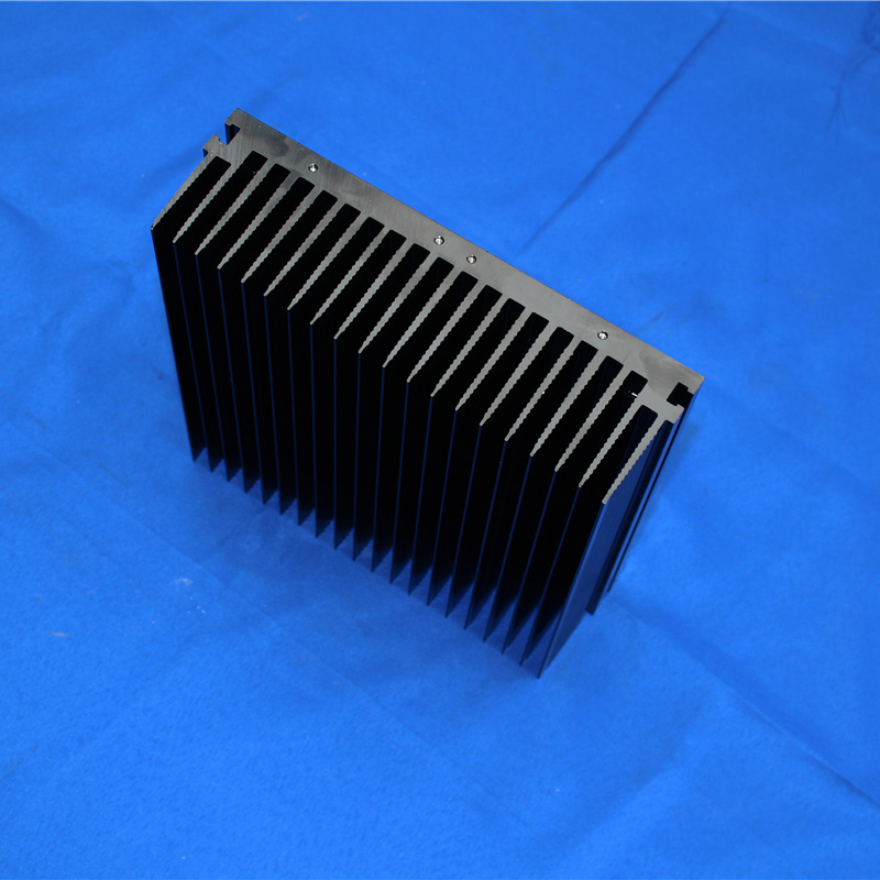 高密齿大功率电子散热器 铝型材散热器 可定制 价格实惠