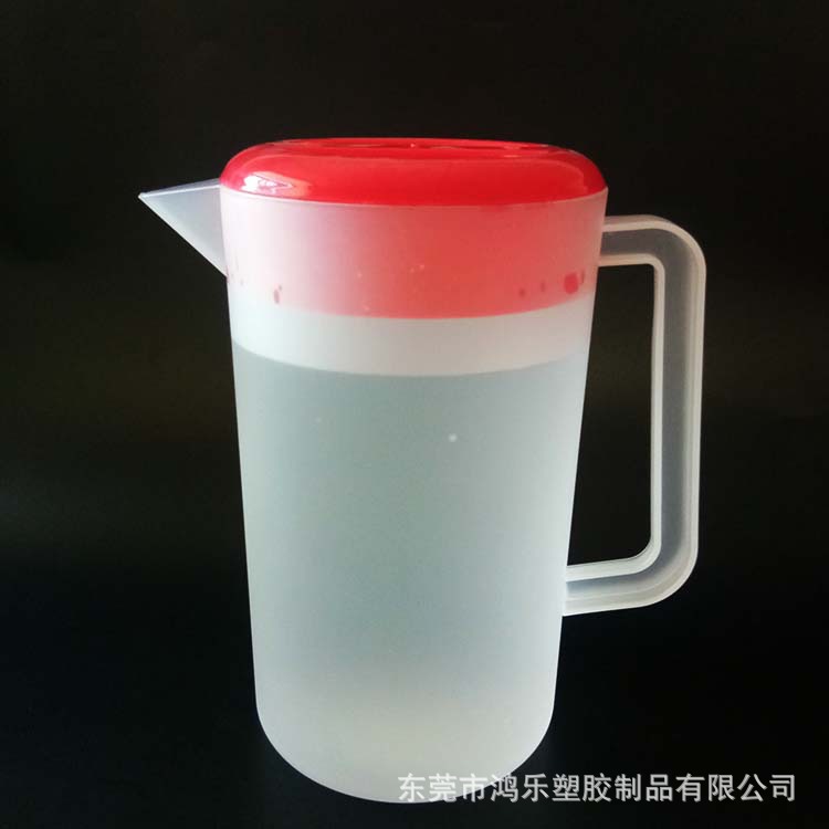 PP冷水壶2L塑料茶水壶餐厅用胶水壶大容量塑胶雾面磨砂冷水壶示例图8