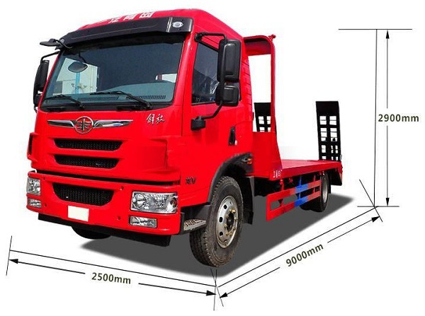 解放龙V平板车 平板运输车厂家直销 品种齐全 全国送货上门示例图6