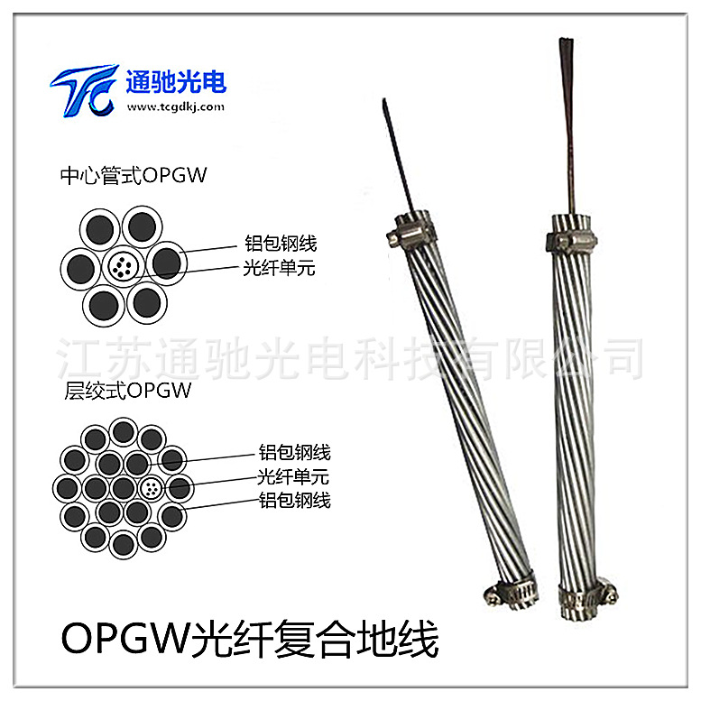 OPGW-24B1-100opgw电力光缆厂家直销24芯36芯48芯72芯光缆示例图4