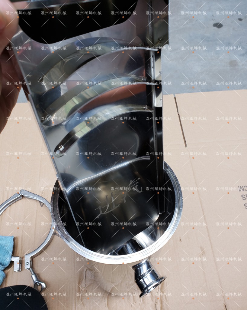 快装气水分离器  不锈钢洁净型汽水分离器 卫生级气水分离器示例图6
