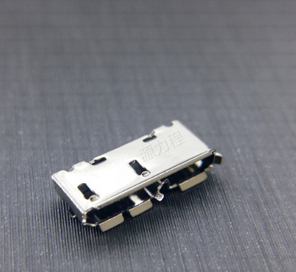 USB连接器 Micro母座3.0 B型 贴片10pin SMD 镀镍
