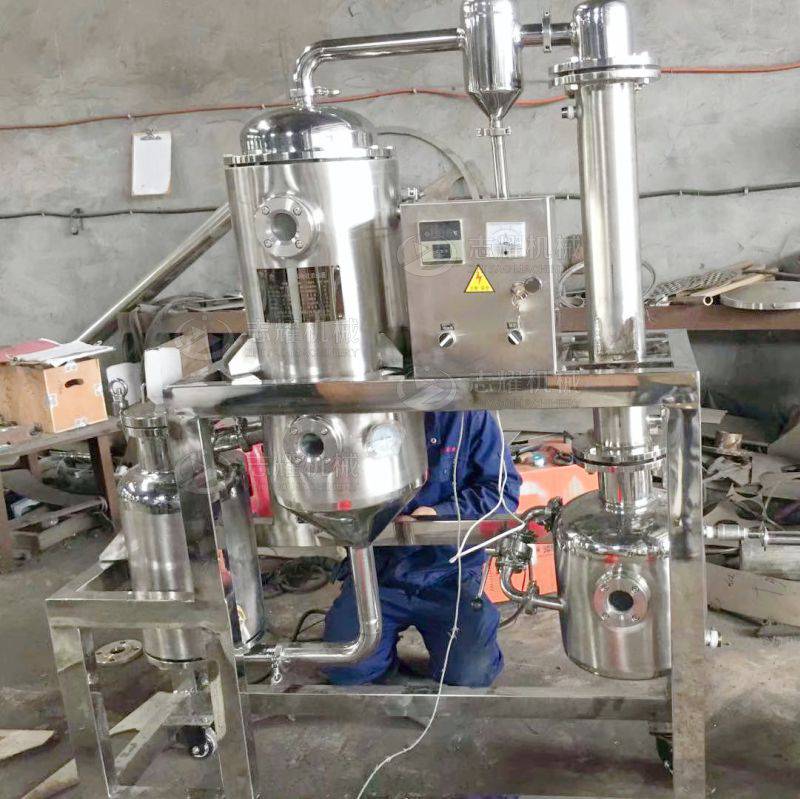 加工定制实验型奶粉降膜蒸发器 小型果汁降膜蒸发器 小试型不锈钢果汁蒸发器 志耀机械