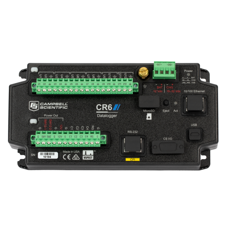 美国 Campbell CR6 U型通用功能端子 数据采集器/数据记录仪