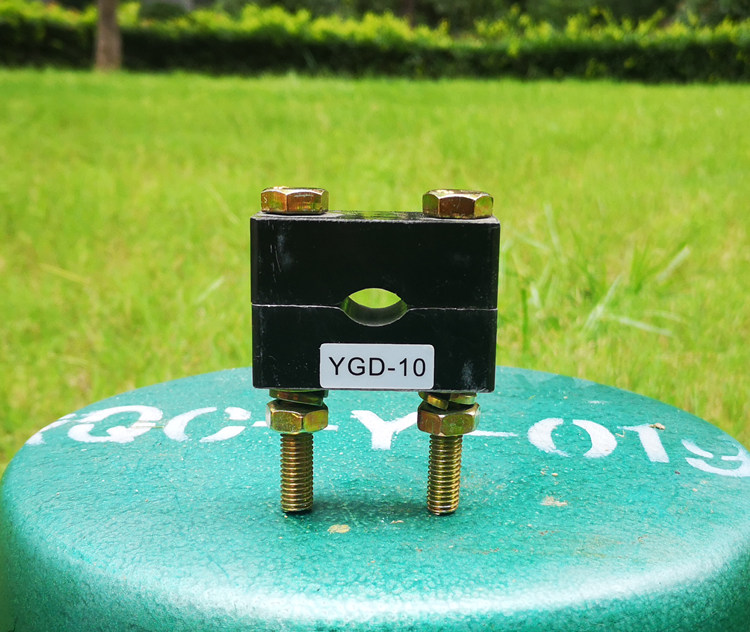 YGD低压单孔电缆固定夹具型号规格示例图1