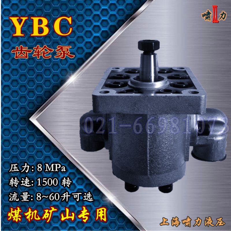 YBC-12/80齿轮泵 YBC-12/125齿轮泵煤机泵 YBC-12/125钻探机齿轮泵 啸力图片